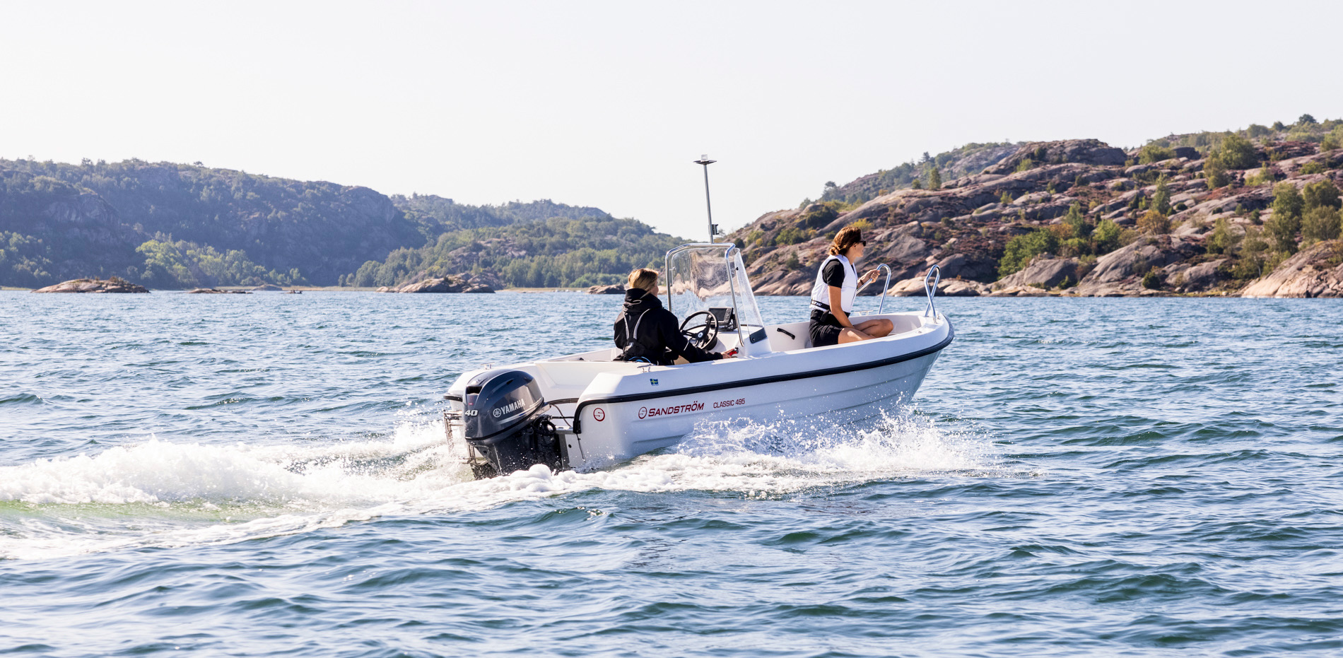 Sandström Classic 495 S med Tohatsu MFS50AETL